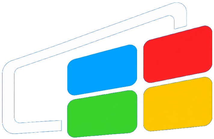 Four colorful application tiles within the 3680 symbol